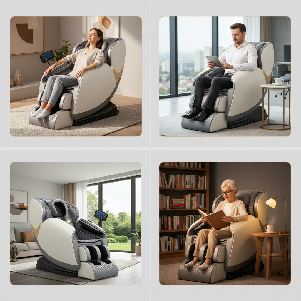 Luxury Smart Massage Chair SofaLuxury Smart Massage Chair Sofa